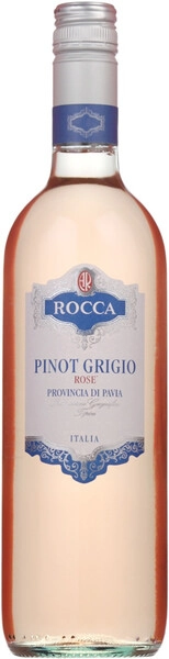 Вино Rocca Pinot Grigio Rose, Provincia di Pavia IGT