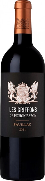 Вино Les Griffons de Pichon Baron, Pauillac AOC, 2021