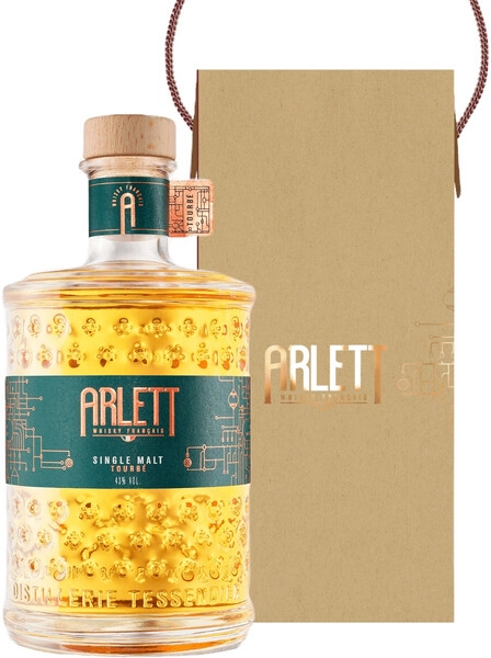 Виски Arlett Single Malt Tourbe, gift box, 0.7 л