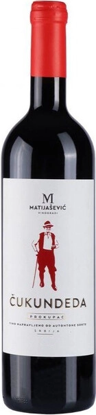 Вино Matijasevic, Cukundeda Prokupac, 2021