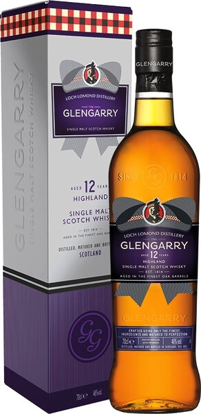 Виски Glengarry 12 Years Old, gift box, 0.7 л