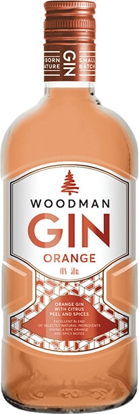 Джин Woodman Orange, 0.5 л
