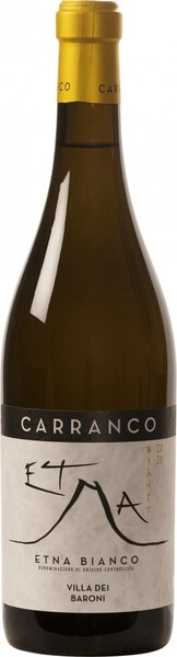 Вино Carranco, Villa dei Baroni Etna Bianco DOC, 2021