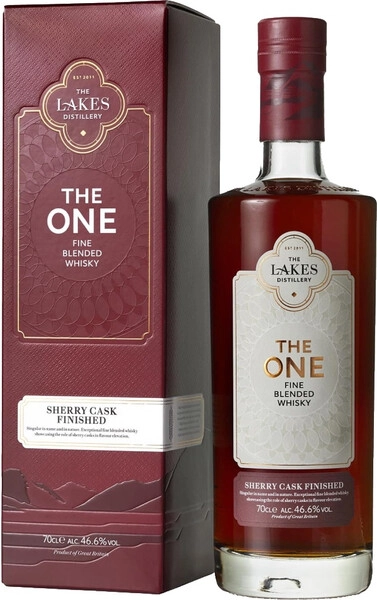 Виски The Lakes, The One Sherry Cask Finished Blended, gift box, 0.7 л