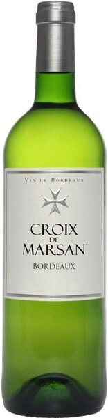 Вино Croix de Marsan Bordeaux AOC Blanc