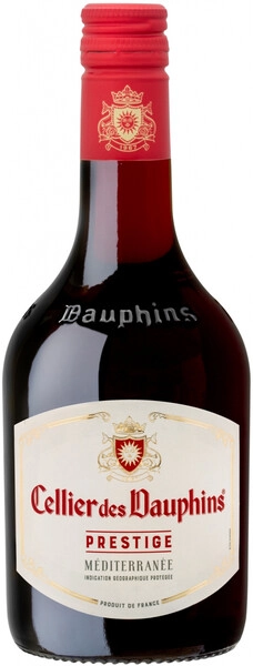 Вино Cellier des Dauphins, Prestige Rouge, Mediterranee IGP, 250 мл