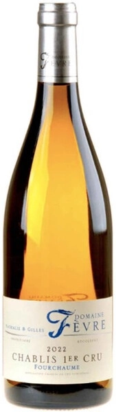 Вино Domaine Nathalie & Gilles Fevre, Chablis 1-er Cru AOC Fourchaume, 2022