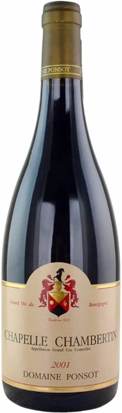 Вино Domaine Ponsot, Chapelle Chambertin Grand Cru AOC, 2001