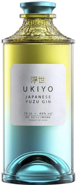 Джин Ukiyo Japanese Yuzu, 0.7 л