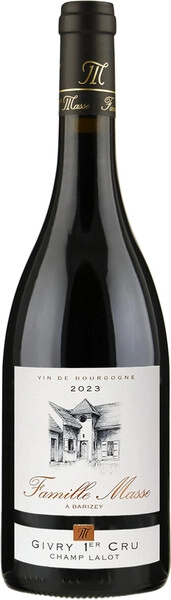 Вино Famille Masse, Givry Premier Cru "Champ Lalot" AOC, 2023