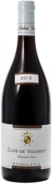 Вино Dubois & Fils, Clos de Vougeot Grand Cru AOP, 2012