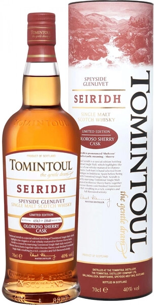 Виски Tomintoul Seiridh, gift box, 0.7 л