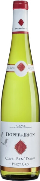 Вино Cuvee Rene Dopff Pinot Gris, Alsace AOC, 2023