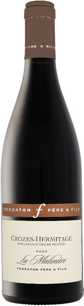 Вино Ferraton Pere & Fils, La Matiniere Rouge, Crozes-Hermitage AOC, 2022