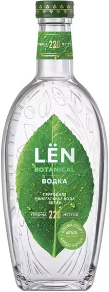 Водка "Len" na Mineralnoj Vode Altaya, 250 мл