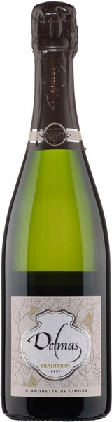 Игристое вино Delmas, Tradition Brut, Blanquette de Limoux AOC, 2021