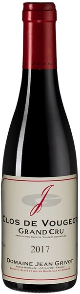 Вино Domaine Jean Grivot, Clos de Vougeot Grand Cru AOC, 2017, 375 мл