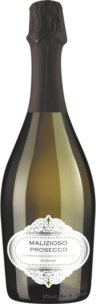 Игристое вино Malizioso Prosecco DOC Extra Dry
