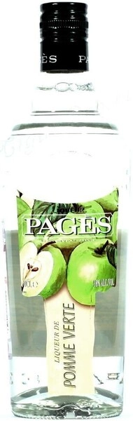 Ликер Pages Pomme Verte, 0.7 л
