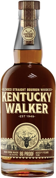 Виски Kentucky Walker Bourbon, 0.75 л