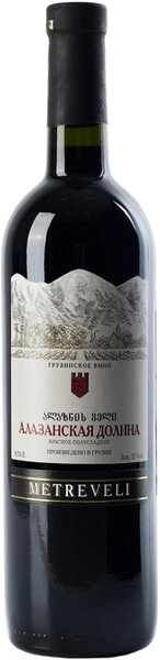Вино Metreveli, Alazany valley Red semi-sweet, 2020