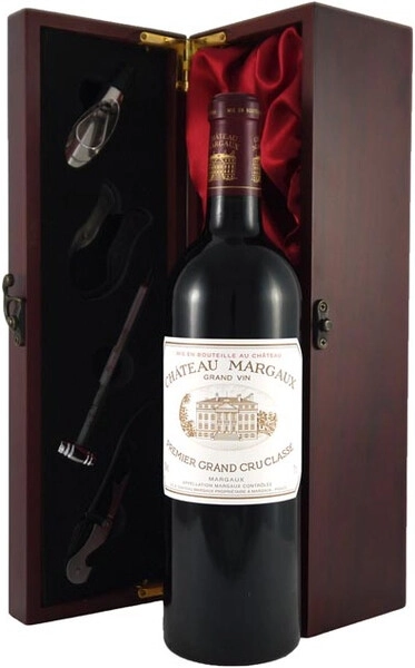 Вино Chateau Margaux, Margaux AOC Premier Grand Cru Classe, 2013, gift box