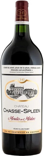 Вино Chateau Chasse-Spleen, Moulis en Medoc AOC Cru Bourgeois, 2021, 1.5 л