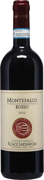 Вино Scacciadiavoli, Montefalco Rosso DOC, 2022