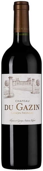 Вино Chateau du Gazin, Canon-Fronsac AOC, 2020