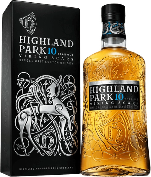Виски Highland Park 10 Years Old, gift box, 0.7 л