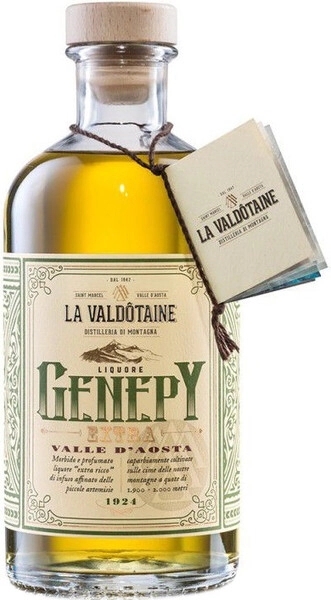 Ликер La Valdotaine Genepy Extra valle d'Aosta, 0.7 л