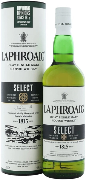 Виски Laphroaig Select Cask, in tube, 0.7 л