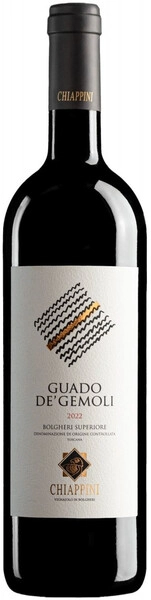 Вино Chiappini, "Guado de' Gemoli" Bolgheri Superiore DOC, 2022