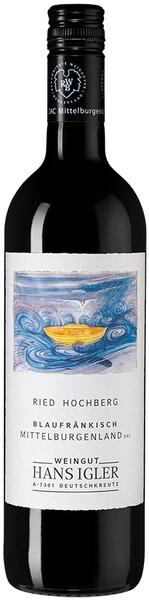 Вино Hans Igler, Blaufrankisch Ried Hochberg, Mittelburgenland DAC, 2019