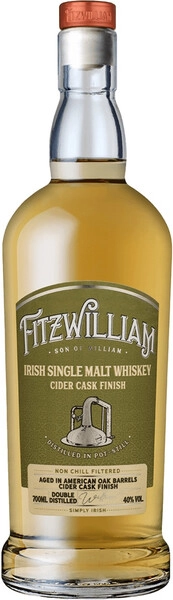 Виски Fitzwilliam Irish Single Malt Cider Cask Finish, 0.7 л