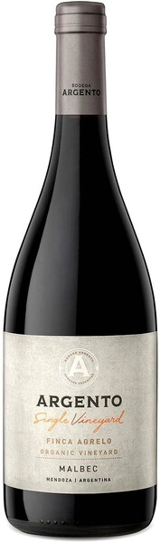 Вино Argento, Single Vineyard Finca Agrelo Organic Malbec, Mendoza IP, 2018