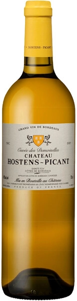 Вино Chateau Hostens-Picant, Cuvеe des Demoiselles Blanc, Sainte-Foy Cotes de Bordeaux AOC, 2021