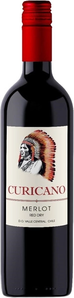 Вино Curicano Merlot, Valle Central DO, 2024