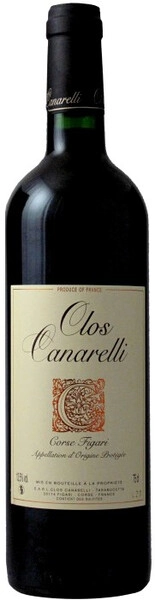 Вино Clos Canarelli, Corse Figari AOC Rouge, 2021