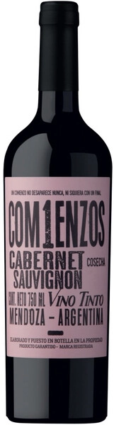 Вино Comienzos Cabernet Sauvignon, 2022