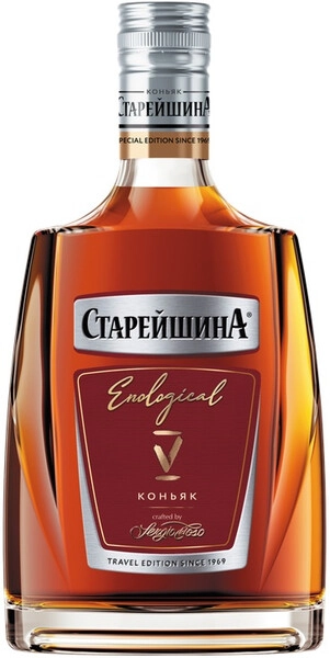 Коньяк Старейшина Трэвел Пятилетний, фляга, 250 мл