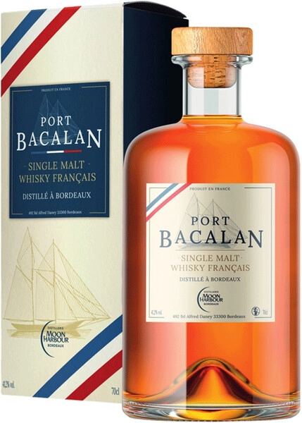 Виски Moon Harbour, Port Bacalan Single Malt, gift box, 0.7 л