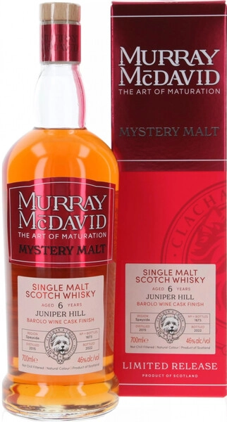 Виски Murray McDavid, Mystery Malt Juniper Hill 6 Years Old, gift box, 0.7 л