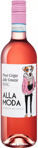 Вино Alla Moda Pinot Grigio Rosato delle Venezie DOC, 2023