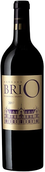 Вино BriO de Cantenac Brown, Margaux AOC, 2017