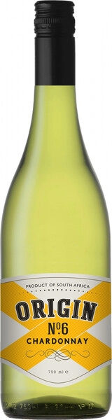 Вино Origin №6 Chardonnay, Western Cape WO, 2023