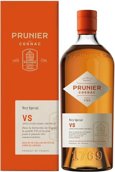 Коньяк Prunier VS, gift box, 0.7 л