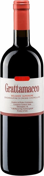 Вино Grattamacco Bolgheri Rosso Superiore DOC, 2021