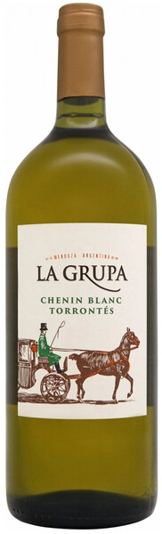 Вино La Grupa Chenin Blanc Torrontes, Mendoza, 1.5 л