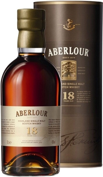 Виски Aberlour 18 Years Old Double Cask, in tube, 0.7 л